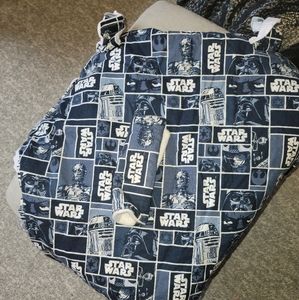 Star wars lined carseat canopy